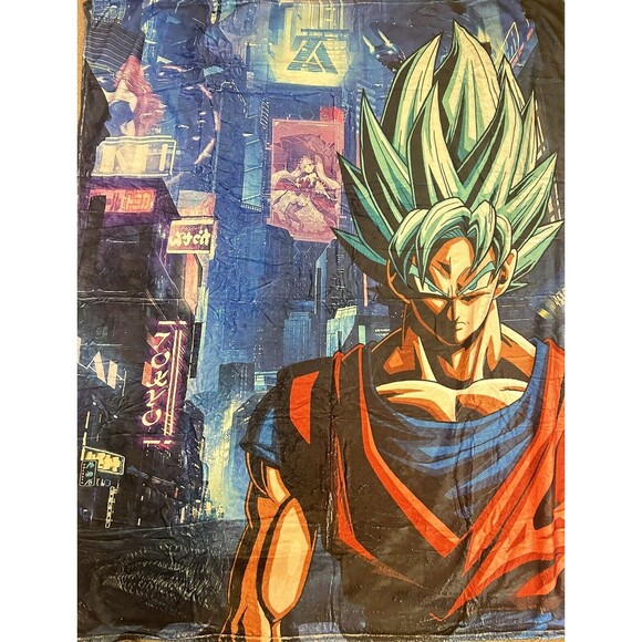 Anime 3D D-Dragon-Ball Cartoon Soft Plush Blanket Flannel Blanket Throw - Picture 8 of 8